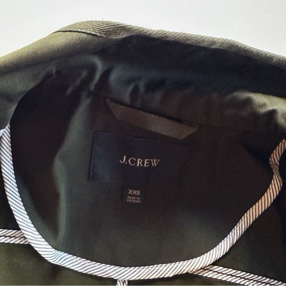 J.Crew Women’s New Downtown Field Jacket Dark Moss Green - Picture 7 of 10